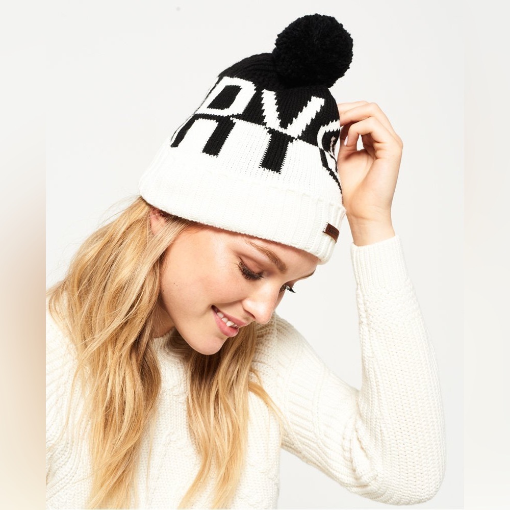Superdry Snow logo beanie hat